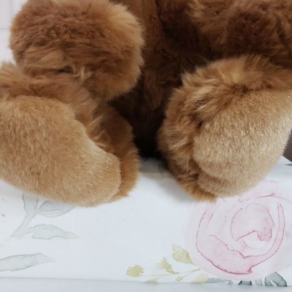 Gund Teddy Brown Bear with Eyeglasses Booker Plush 16" Stuffed Animal Glasses - Picture 4 of 10